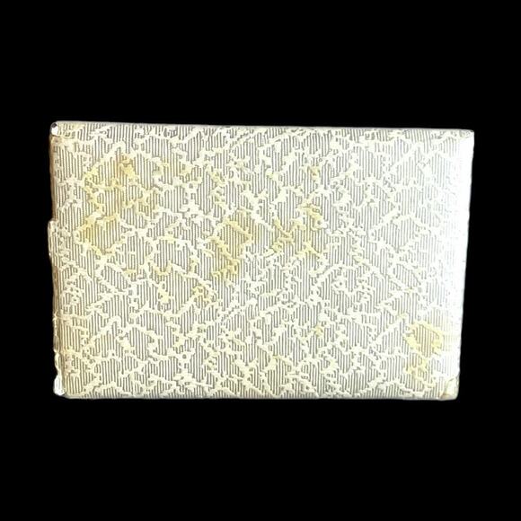 VTG 60s Crown Trifari Silver Tone Textured Metal Bead Choker Bracelet Boxed Set - Picture 11 of 14